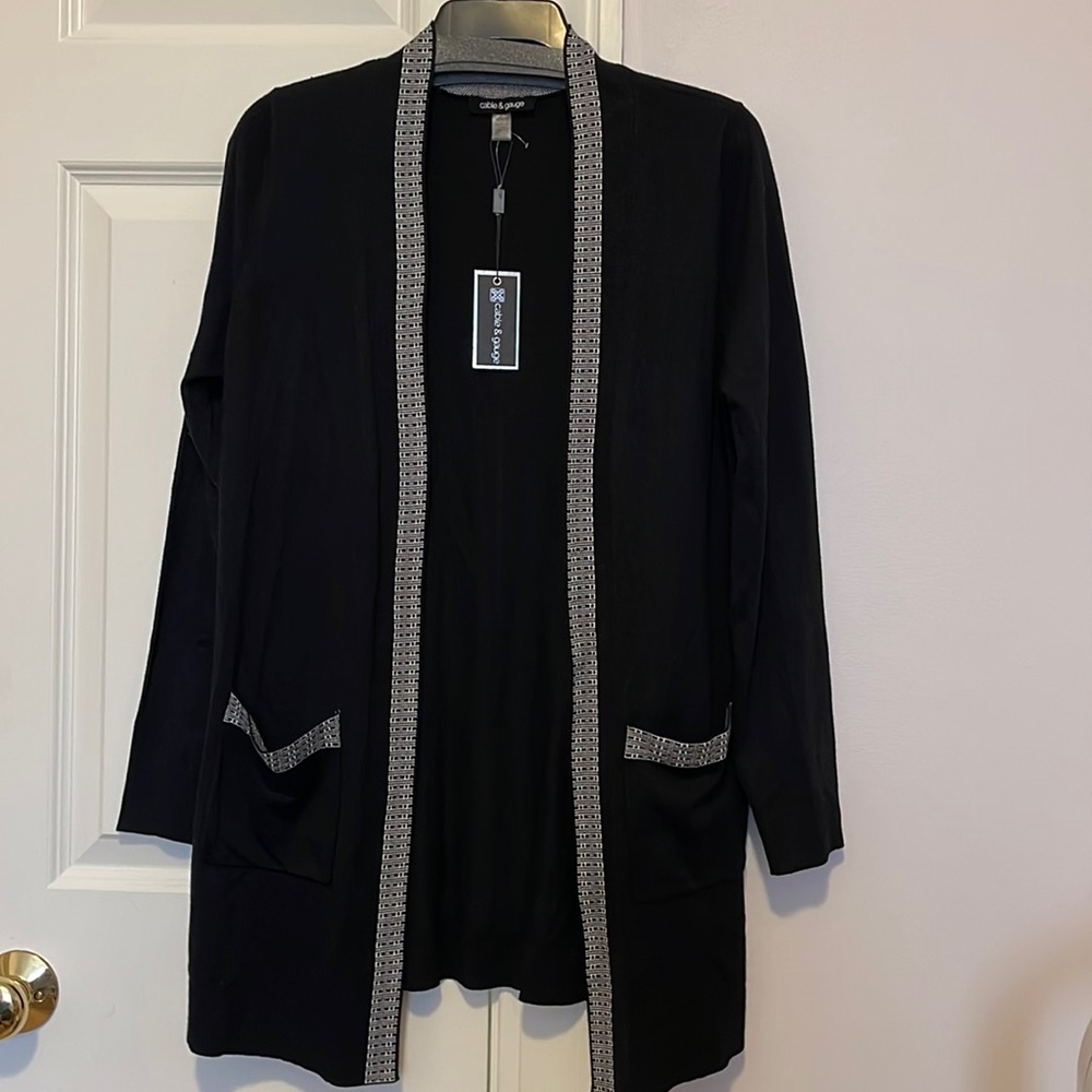 Cable & Gauge Long Cardigan